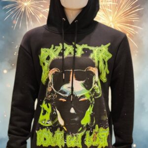 Exalte Come Get Lost Hoodie with Rhinestones