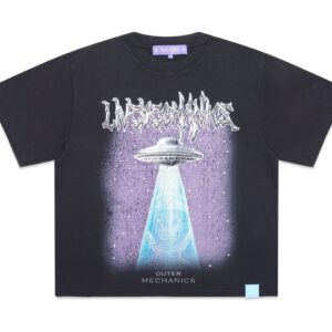 Live Mechanics UFO Tee w/Rhinestones