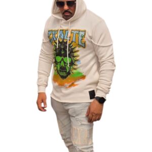 Exalte Rope Skull Hoodie