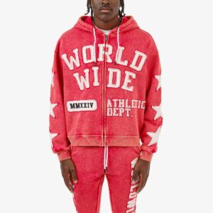 World Wide Full Zip Hoodie